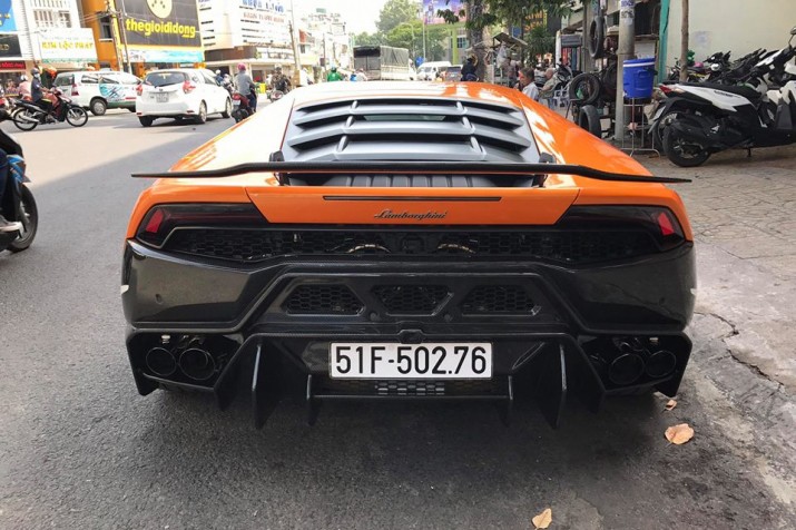 Sieu xe Lamborghini Huracan doc nhat Viet Nam tai Sai Gon-Hinh-4